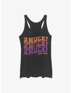 Deals 👍 Disney Hocus Pocus Amuck 👧 Girls Tank Top 🔔