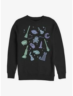 Promo 😍 Disney Hocus Pocus Spooky Jumble Crew Sweatshirt ⭐