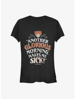 Cheapest ❤️ Disney Hocus Pocus Another Glorious Morning 👧 Girls T-Shirt 😀