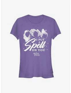Best Pirce 🛒 Disney Hocus Pocus Put A Spell 👧 Girls T-Shirt ⭐ -Hocus Pocus Sales Shop 14446989 hi