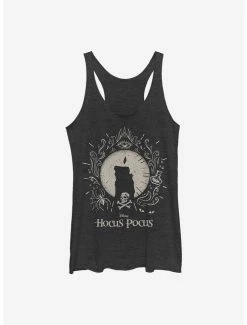 Budget 👍 Disney Hocus Pocus Black Flame 👧 Girls Tank 🎉