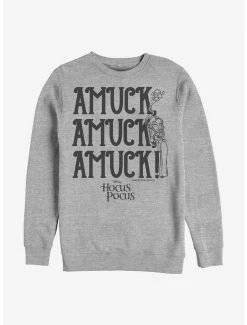 Promo 🥰 Disney Hocus Pocus Amuck Crew Sweatshirt 😉