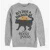 Top 10 🎁 Disney Hocus Pocus Just A Bunch Of Hocus Pocus Crew Sweatshirt 🎉