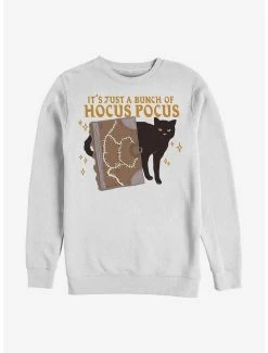 Best Sale 😉 Disney Hocus Pocus Binx And Book Crew Sweatshirt 🔥