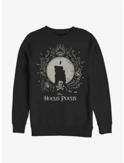 Deals 🛒 Disney Hocus Pocus Black Flame Crew Sweatshirt 🎉