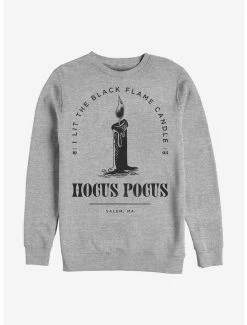 Cheap 👍 Disney Hocus Pocus Candle Stamp Crew Sweatshirt 🌟