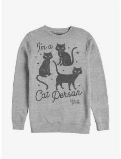 Hot Sale 🎁 Disney Hocus Pocus Cat Person Crew Sweatshirt 🎁