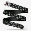 Buy ✔️ Disney Hocus Pocus Elements Collage Black White Seatbelt Belt 😀