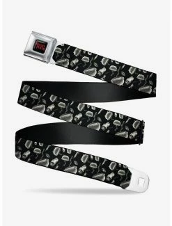 Buy ✔️ Disney Hocus Pocus Elements Collage Black White Seatbelt Belt 😀