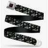 Top 10 ✨ Disney Hocus Pocus Elements Collage Black White Seatbelt Belt ⌛