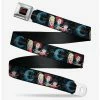 Deals ⌛ Disney Hocus Pocus Sanderson Sisters Group Pose Black Blues Seatbelt Belt 👏 -Hocus Pocus Sales Shop 15329393 hi