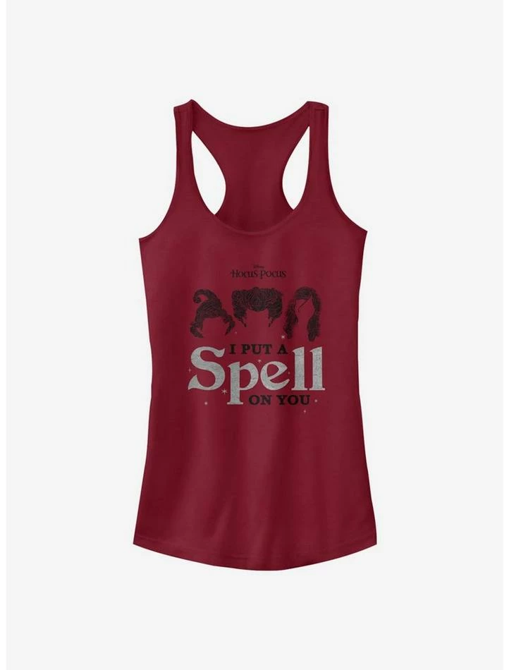 Budget ๐ Disney Hocus Pocus I Put A Spell On You ๐ง Girls Tank Top ๐งจ 3 Budget ๐ Disney Hocus Pocus I Put A Spell On You ๐ง Girls Tank Top ๐งจ