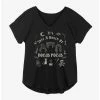 Buy 😍 Disney Hocus Pocus Just A Bunch Of Hocus Pocus 👧 Girls Plus Size T-Shirt 🔔 -Hocus Pocus Sales Shop 16833428 hi