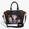 Cheap 🔥 Loungefly Disney Hocus Pocus Sanderson Sisters Illustration Satchel Bag 👍 -Hocus Pocus Sales Shop 17565067 hi
