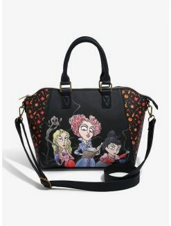 Cheap 🔥 Loungefly Disney Hocus Pocus Sanderson Sisters Illustration Satchel Bag 👍