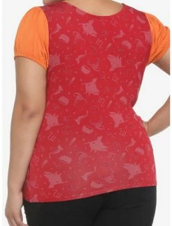 Top 10 ⭐ Her Universe Disney Hocus Pocus Mary Sanderson Lace-Up 👧 Girls Top Plus Size 😍 -Hocus Pocus Sales Shop 18149108 av2