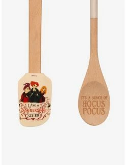Promo 🥰 Disney Hocus Pocus Spatula & Spoon Set 👍 -Hocus Pocus Sales Shop 18533029 av2
