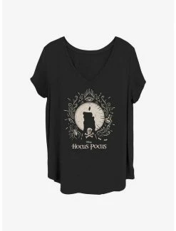 Best reviews of 😉 Disney Hocus Pocus Black Flame 👧 Girls T-Shirt Plus Size 👏