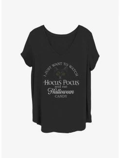 Top 10 ✔️ Disney Hocus Pocus ⌚ Watch Hocus Pocus 👧 Girls T-Shirt Plus Size ✔️