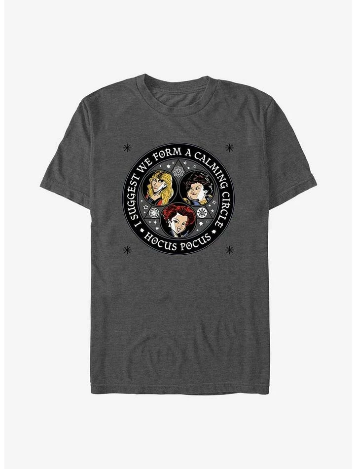 Outlet ✨ Disney Hocus Pocus Calming Circle T-Shirt ⌛ 3 Outlet ✨ Disney Hocus Pocus Calming Circle T-Shirt ⌛