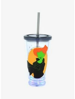 Brand new ⭐ Disney Hocus Pocus Winifred Light-Up Acrylic Travel Cup ⌛
