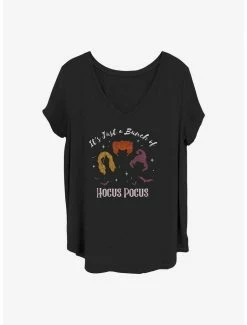 Best deal 🧨 Disney Hocus Pocus Bunch Of Hocus Pocus 👧 Girls T-Shirt Plus Size 🎁