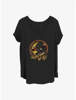 Cheapest 🤩 Disney Hocus Pocus Tonight We Fly 👧 Girls T-Shirt Plus Size 😉