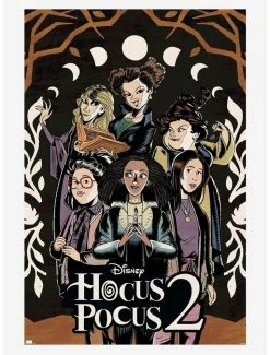 New 🔥 Disney Hocus Pocus 2 Group Poster 🛒