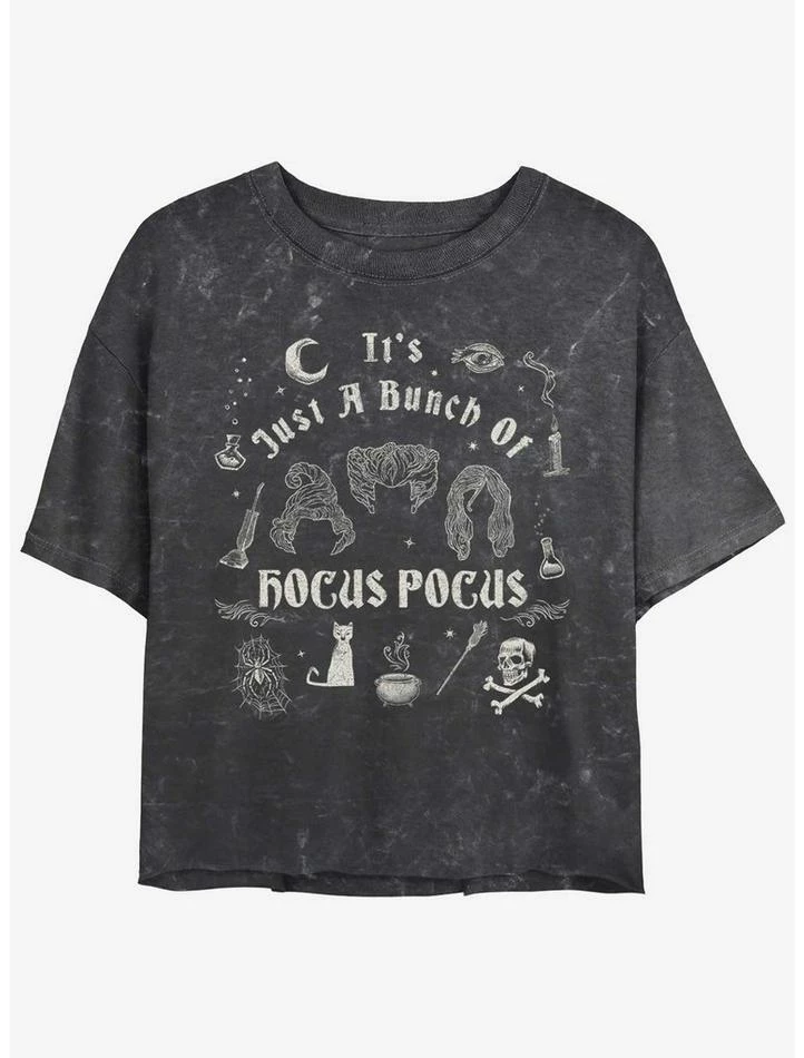 Coupon ๐ฅ Disney Hocus Pocus Sanderson Sisters A Bunch of Hocus Pocus Mineral Wash ๐ง Girls Crop T-Shirt ๐ฅ 3 Coupon ๐ฅ Disney Hocus Pocus Sanderson Sisters A Bunch of Hocus Pocus Mineral Wash ๐ง Girls Crop T-Shirt ๐ฅ