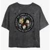 Cheap ❤️ Disney Hocus Pocus Sanderson Sisters Calming Circle Mineral Wash 👧 Girls Crop T-Shirt ✔️ -Hocus Pocus Sales Shop 19988414 hi