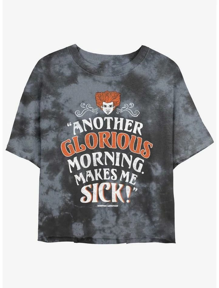 Brand new ๐ Disney Hocus Pocus Winnie Another Glorious Morning Tie-Dye ๐ง Girls Crop T-Shirt ๐ฏ 3 Brand new ๐ Disney Hocus Pocus Winnie Another Glorious Morning Tie-Dye ๐ง Girls Crop T-Shirt ๐ฏ