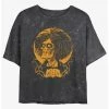 Brand new ❤️ Disney Hocus Pocus RIP Billy Mineral Wash 👧 Girls Crop T-Shirt ✨