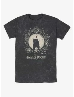 Brand new 🔔 Disney Hocus Pocus Black Flame Mineral Wash T-Shirt 🔥