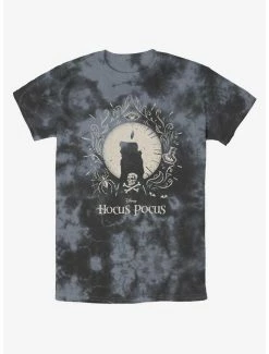 Outlet 🔥 Disney Hocus Pocus Black Flame Tie-Dye T-Shirt 🎁