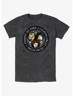 Flash Sale 🌟 Disney Hocus Pocus Sanderson Sisters Calming Circle Mineral Wash T-Shirt 🥰