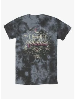 Deals ⌛ Disney Hocus Pocus I Smell Children Tie-Dye T-Shirt 🔥