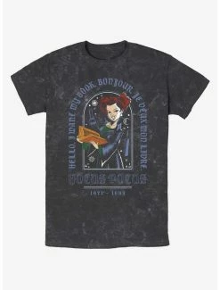 Top 10 🌟 Disney Hocus Pocus Winnie I Want My Book Mineral Wash T-Shirt 🤩