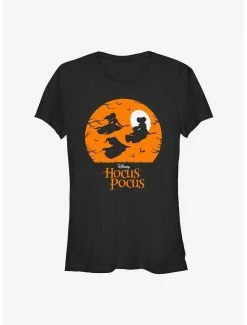 Buy 🌟 Disney Hocus Pocus Sanderson Sisters Haunt 👧 Girls T-Shirt 😀