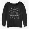 Deals 💯 Disney Hocus Pocus A Bunch of Hocus Pocus 👧 Girls Slouchy Sweatshirt 🎉
