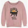 Promo 🛒 Disney Hocus Pocus Black Cat Binx 👧 Girls Slouchy Sweatshirt 🥰
