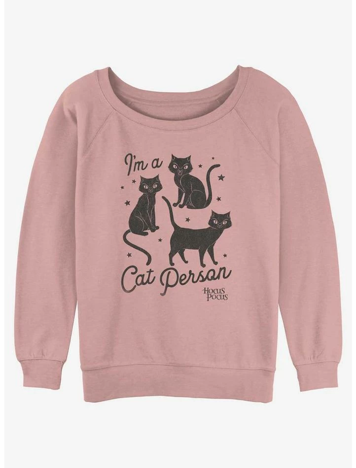 Coupon 🛒 Disney Hocus Pocus Binx Cat Person 👧 Girls Slouchy Sweatshirt 😍 3 Coupon 🛒 Disney Hocus Pocus Binx Cat Person 👧 Girls Slouchy Sweatshirt 😍