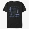 Outlet 🔥 Disney Hocus Pocus Transformation Spell Lyrics Extra Soft T-Shirt 🌟