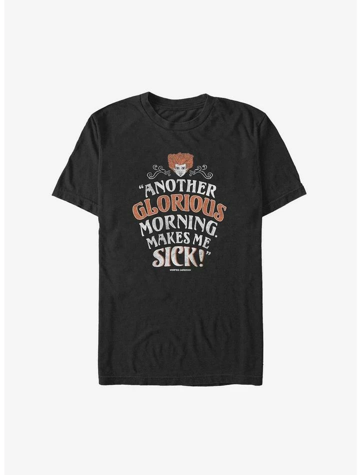 Deals 🛒 Disney Hocus Pocus Morning Makes Me Sick Winnie Big & Tall T-Shirt 💯 2 Deals 🛒 Disney Hocus Pocus Morning Makes Me Sick Winnie Big & Tall T-Shirt 💯