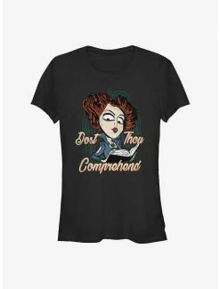 Wholesale 👏 Disney Hocus Pocus Dost Thou Comprehend Winifred 👧 Girls T-Shirt 🎉