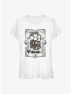 Cheapest 🧨 Disney Hocus Pocus 💀 Halloween Poster 👧 Girls T-Shirt 🔔
